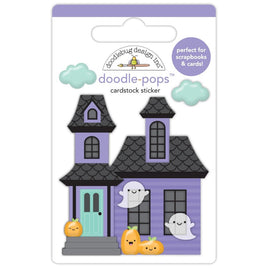 Sweet & Spooky - Haunted Manor - Doodlebug Doodle-Pops 3D Stickers