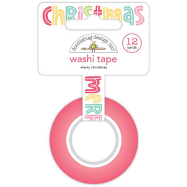 Gingerbread Kisses - Merry Christmas - Doodlebug Washi Tape 15mmX12yd