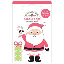 Gingerbread Kisses - Hello Santa - Doodlebug Doodle-Pops 3D Stickers