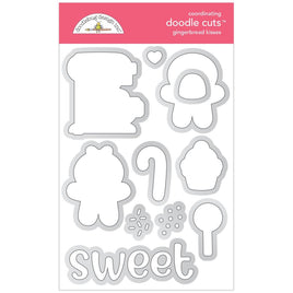 Gingerbread Kisses - Doodlebug Doodle Cuts Dies