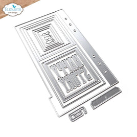 Tab 6 with turnbutton frame - Elizabeth Craft Metal Die