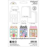 Home Sweet Home - Doodlebug Chipboard Album