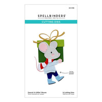 Dancin' & Giftin' Mouse - Spellbinders Etched Dies