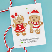 Dancin' Gingerbread - Spellbinders Etched Dies