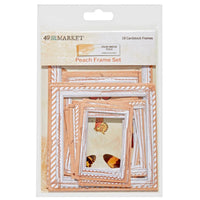 Color Swatch Peach Frame Set