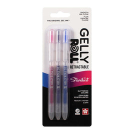 Stardust - Sakura Gelly Roll Retractable Medium Point Pens 3/Pkg