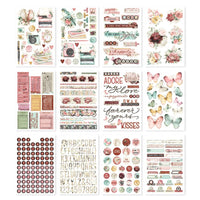 Simple Vintage Love Story - Simple Stories Sticker Book 12/Sheets