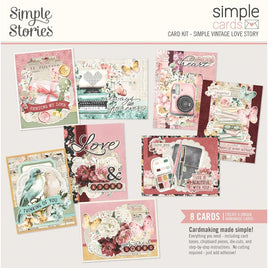 Simple Vintage Love Story - Simple Stories Simple Cards Card Kit