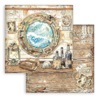 Songs Of The Sea - Stamperia Double-Sided Paper Pad 8"X8" 10/Pkg