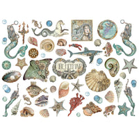 Songs Of The Sea - Stamperia Die-Cuts