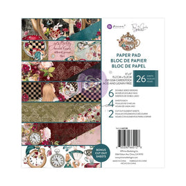 Lost In Wonderland - Prima Marketing Double-Sided Paper Pad 6'x6' 26/Pkg