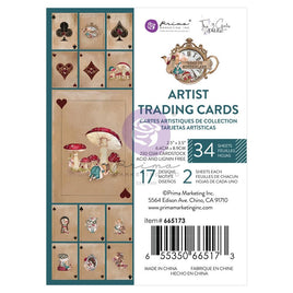 17 Designs/2 Sheets Each - Lost In Wonderland Playing Cards 34/Pkg