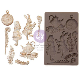 Following Alice - Lost In Wonderland Mould 5"X8"
