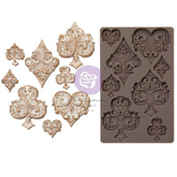 Deck Of Cards - Lost In Wonderland Mould 5"X8"