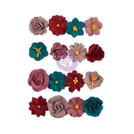 Enchanted Garden, Lost In Wonderland - Prima Marketing Paper Flowers 16/Pkg