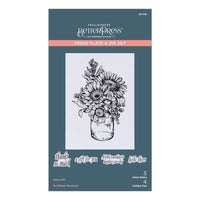 Sunflower Bouquet Press - Spellbinders BetterPress Plate & Die Set