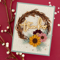 Build-A-Wreath Add-ons - Spellbinders Etched Dies By Suzanne Hue