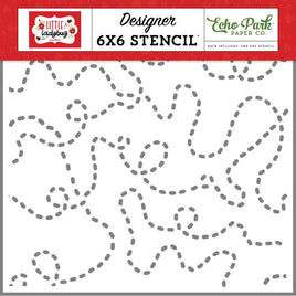 Ladybug Trails, Little Ladybug - Echo Park Stencil 6"X6"