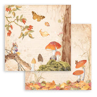 Woodland - Stamperia Double-Sided Paper Pad 12"X12" 10/Pkg