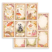 Woodland - Stamperia Double-Sided Paper Pad 12"X12" 10/Pkg