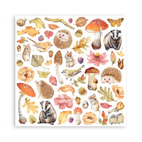 Woodland - Stamperia Double-Sided Paper Pad 12"X12" 10/Pkg