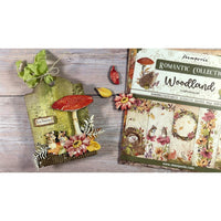 Woodland - Stamperia Double-Sided Paper Pad 8"X8" 10/Pkg