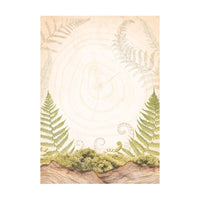 Woodland - Stamperia Assorted Rice Paper Backgrounds A6 8/Sheets