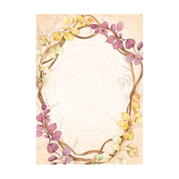 Woodland - Stamperia Assorted Rice Paper Backgrounds A6 8/Sheets