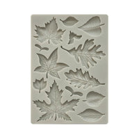 Woodland Leaves - Stamperia Silicone Mould A5
