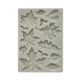 Woodland Leaves - Stamperia Silicone Mould A5