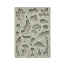 Woodland Mushrooms - Stamperia Silicone Mould A5
