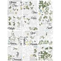 Vintage Artistry Moonlit Garden -49 And Market Big Picture Album Kit