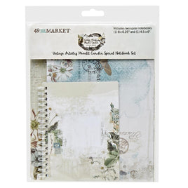 Vintage Artistry Moonlit Garden - 49 And Market Spiral Notebook Set