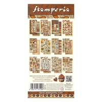 Coffee And Chocolate - Stamperia Collectables 6"X12" 10/Pkg