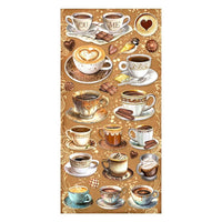 Coffee And Chocolate - Stamperia Collectables 6"X12" 10/Pkg