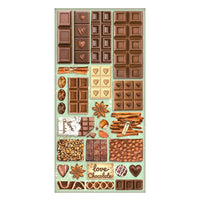 Coffee And Chocolate - Stamperia Collectables 6"X12" 10/Pkg