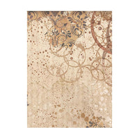 Coffee And Chocolate - Stamperia Assorted Rice Paper Backgrounds A6 8/Sheets