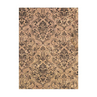 Coffee And Chocolate - Stamperia Assorted Rice Paper Backgrounds A6 8/Sheets
