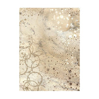 Coffee And Chocolate - Stamperia Assorted Rice Paper Backgrounds A6 8/Sheets