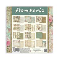 Precious, 10 Designs/1 Each - Stamperia Double-Sided Paper Pad 8"X8" 10/Pkg