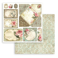Precious, 10 Designs/1 Each - Stamperia Double-Sided Paper Pad 8"X8" 10/Pkg