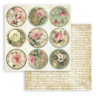 Precious, 10 Designs/1 Each - Stamperia Double-Sided Paper Pad 8"X8" 10/Pkg