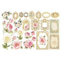 Precious - Stamperia Cardstock Ephemera Adhesive Paper Cut Outs