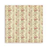 Precious - Stamperia Polyester Fabric 12"X12" 4/Pkg