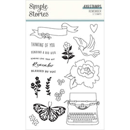 Remember Photopolymer Clear Stamps