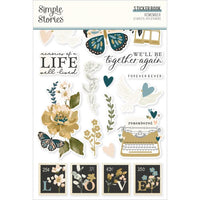 Remember - Simple Stories Sticker Book 12/Sheets
