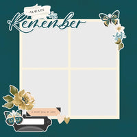 Remember - Simple Stories Simple Pages Page Pieces
