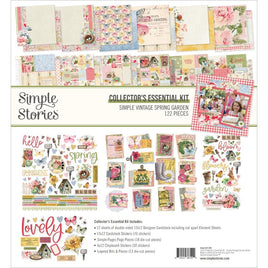 Simple Vintage Spring Garden - Simple Stories Collector's Essential Kit 12"X12"