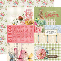 Simple Vintage Spring Garden - Simple Stories Collection Kit 12"X12"