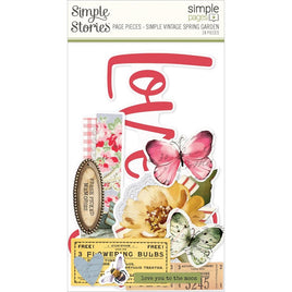 Simple Vintage Spring Garden - Simple Stories Simple Pages Page Pieces